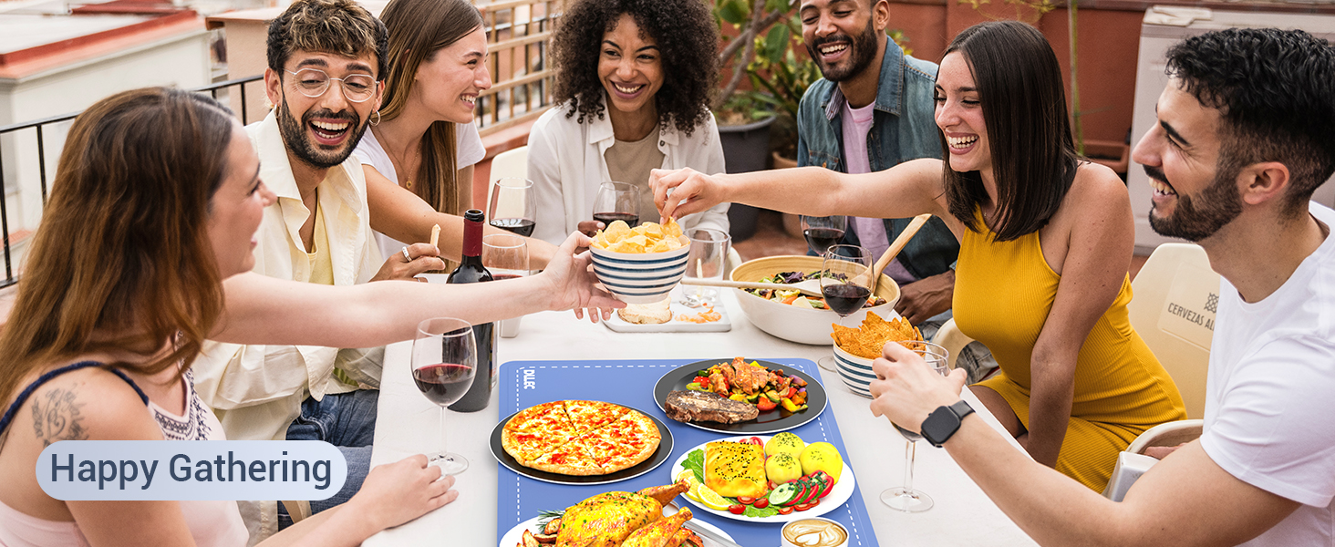 Electric Warming Tray, 6 Temperature Modes & Upgraded