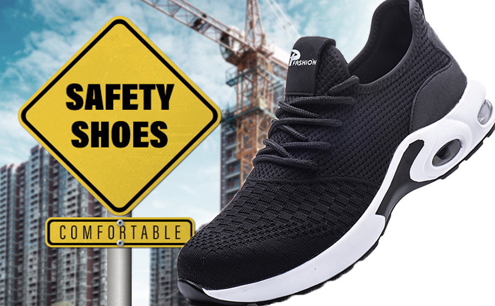LIWEGHT Steel Toe Shoes for Men