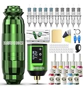 Amazon.com: Tattoo Gun Kit Cartridge Tattoo Machine Kit