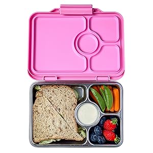 Yumbox Pret stainless steel bento box for sandwiches
