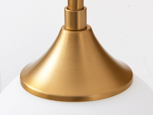 3 gold vanity light