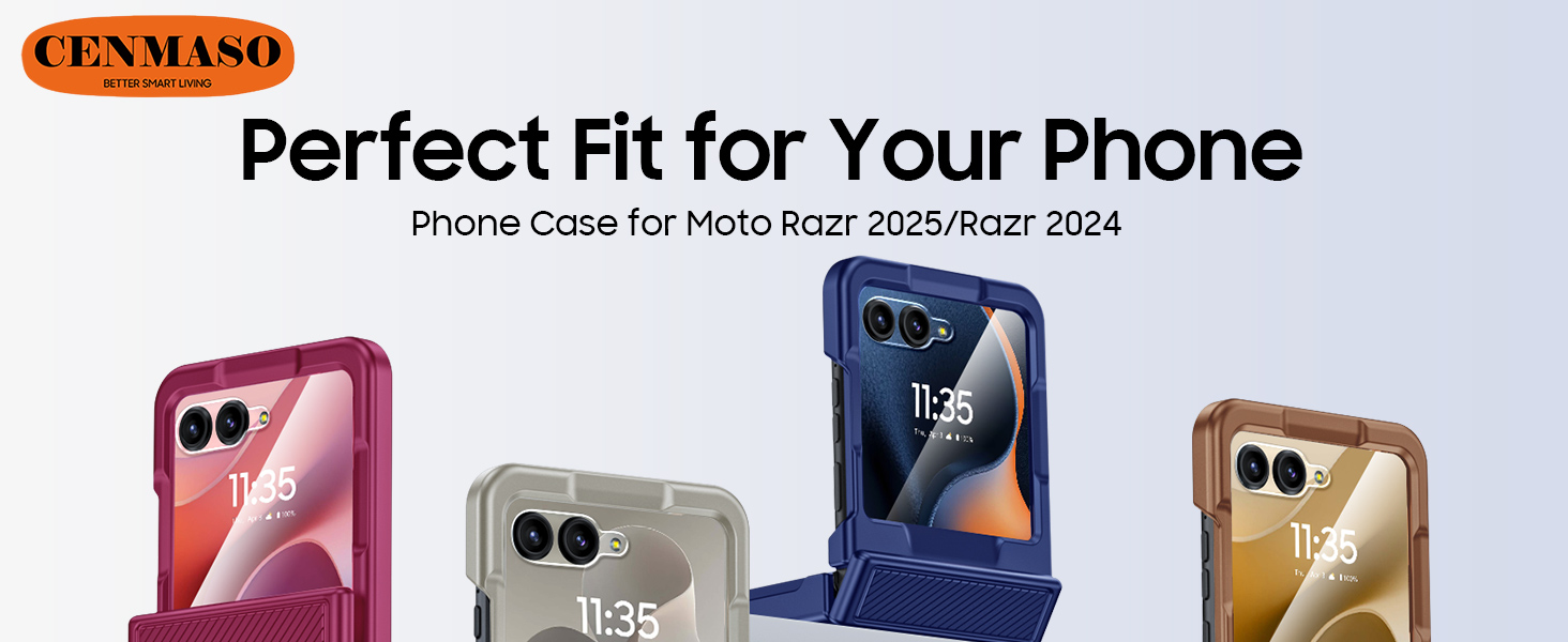 Motorola Razr 2025 Case/Razr 2024 Case with Card Holder
