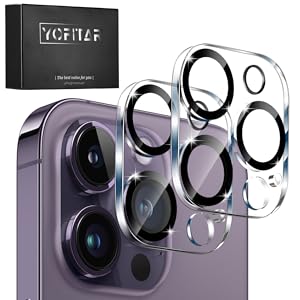 Amazon | YOFITAR iPhone14 Pro/iPhone 14 Pro Max 用 カメラフィルム
