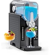 Slushie Machine, EZBASICS Slushy Machine for Home No Ice Needed, Professional Frozen Drink Maker ...