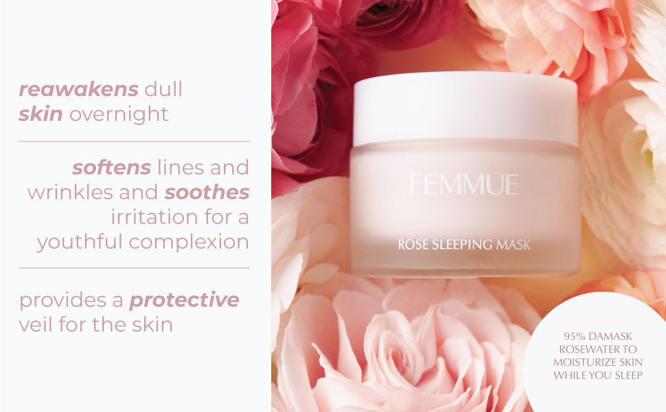 FEMMUE NOURISHING NIGHT MASK SKINCARE HYDRATING FACE MOISTURIZER