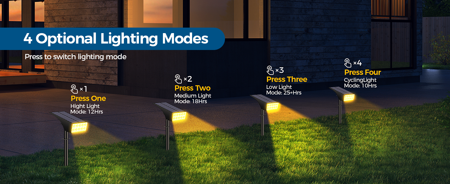 solar powered lights outdoor