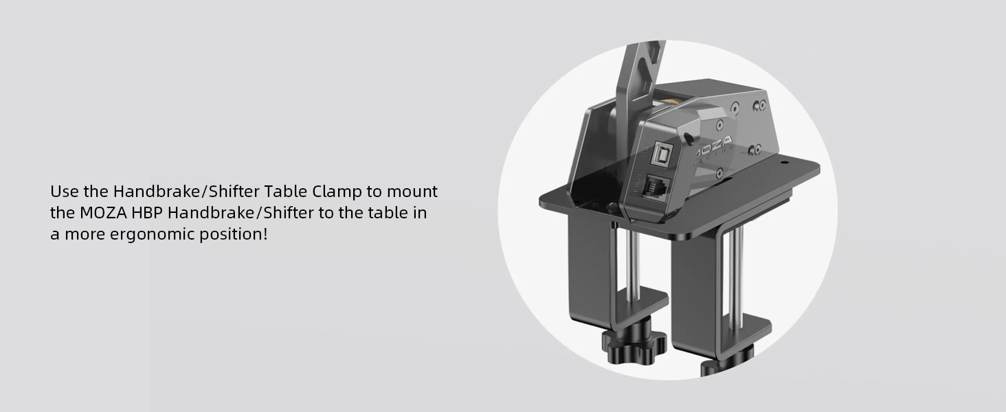 Handbrake/Shifter Table Clamp