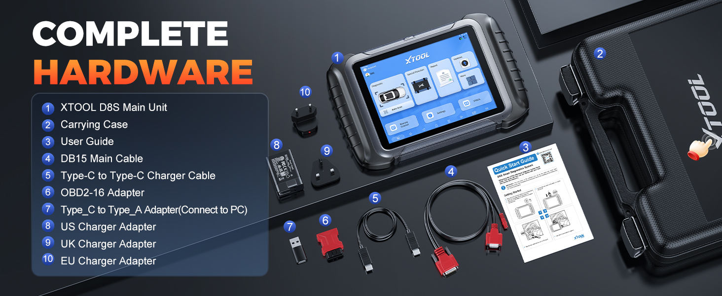 xtool d8s high end scan tool