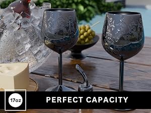 Stainless Steel Wine Glass