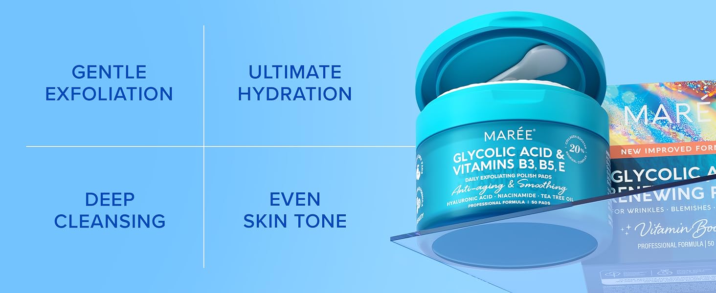 gentle exfoliation, deep cleansing