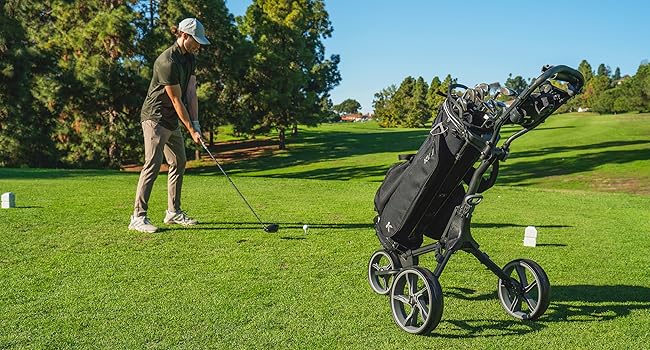 kvv golf push pull cart