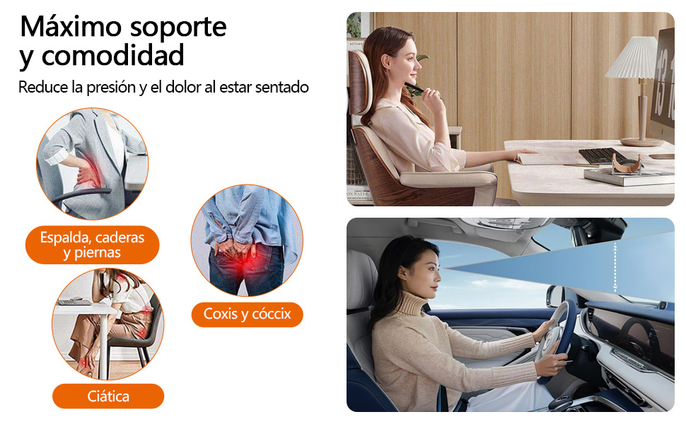 Cojín elevador de coche para adultos