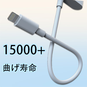 15000+ bend lifespan, plug life