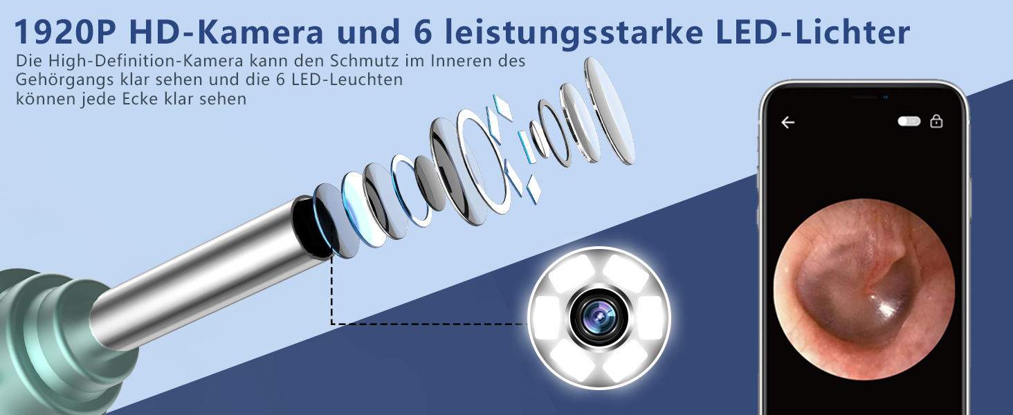 Ohrenschmalz Entferner Otoskop