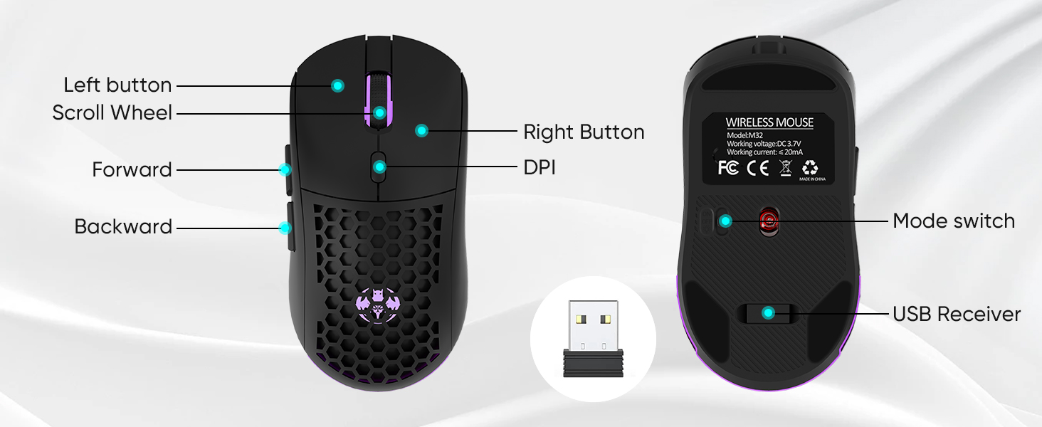 Wireless Gaming Mouse