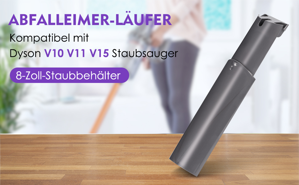 Large Bin Runner Replacement for Dyson V10 V11 V15 SV12 SV14 SV15 SV22