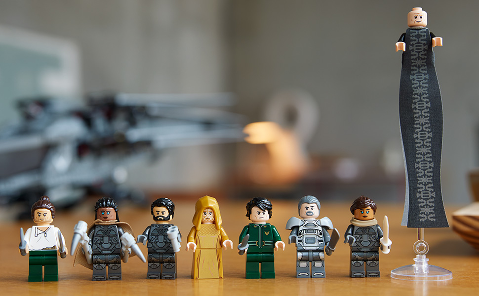 LEGO Icons Diuna — Atreides Royal Ornithopter, Model do