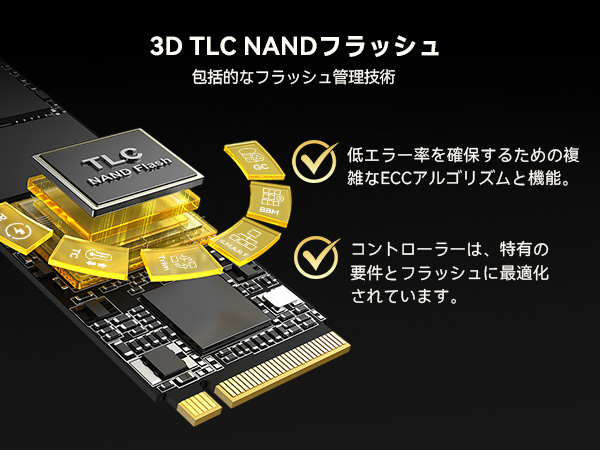 Amazon | ORICO IG740PRO 1TB 産業用内蔵SSD - PCIe 4.0 M.2