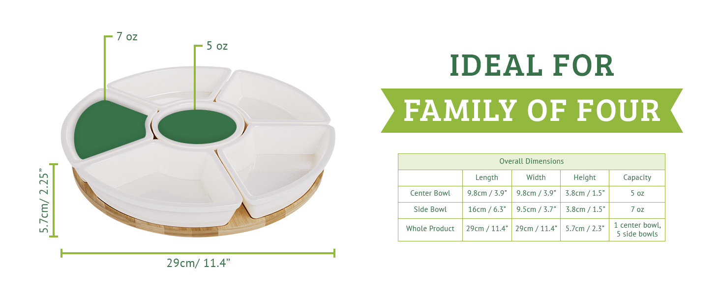 Ideal for family of four