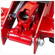 Torin TCE TCET825051R 5000lbs Low Profile Hydraulic Trolly Jack,Red