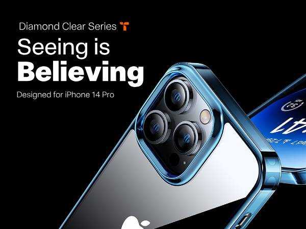 Amazon.com: TORRAS Diamond Clear Shockproof Case for iPhone