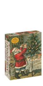John Derian Paper Goods: Santa Trims the Tree