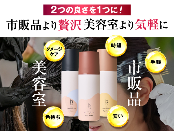 Amazon | 【 リニューアル品 】b.ris ビーリス 白髪染め [ 医薬