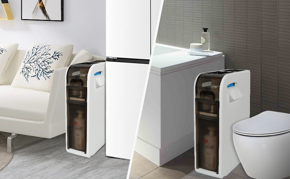 BAISRGS 2Tier Bathroom Floor Narrow Bathroom