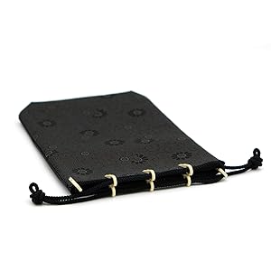 印伝　合切袋　鹿皮　伝統工芸品 甲州印伝 伝統工芸 鹿革 漆 合切袋 巾着バッグ | 株式会社 印傳