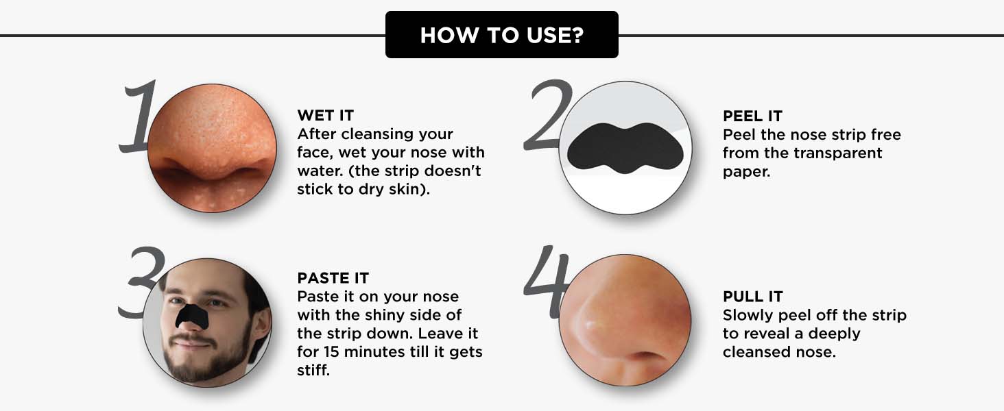 whitehead blackhead remover nose strip men women face skin pores dirt skin cleanser charcoal 