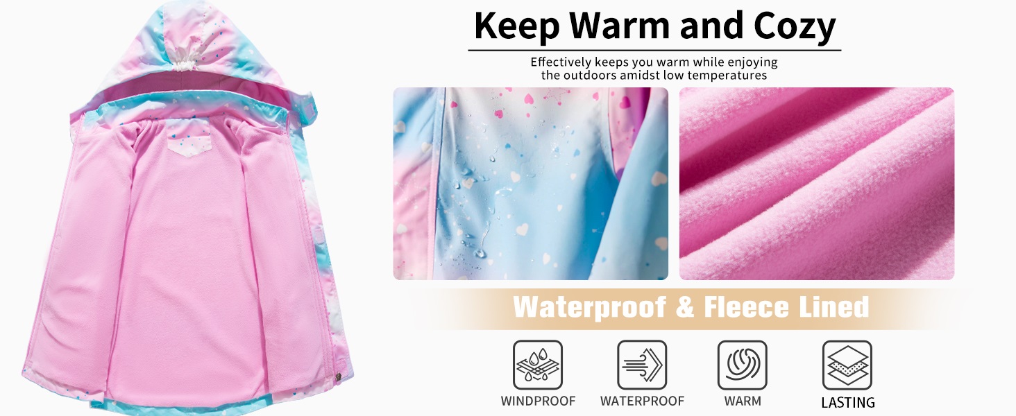 WATERPROOF FLEECE COAT