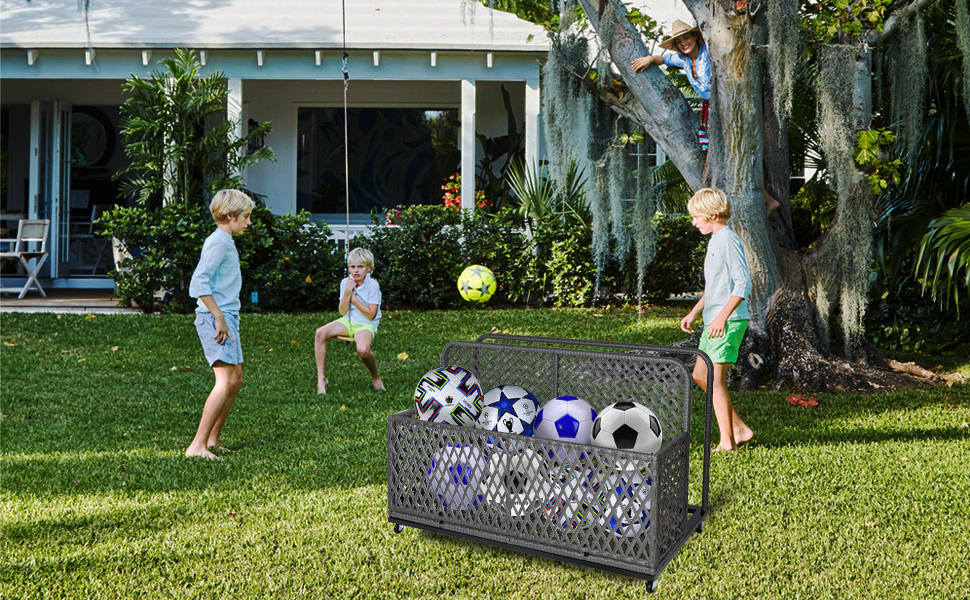 Amazon.com: IDEALHOUSE Poolside Float Storage, Outdoor