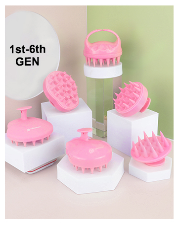 Shampoo Brush Hair Scalp Scrubber Head Massager for Relax, Shower Hair Brush for Women Men Kids