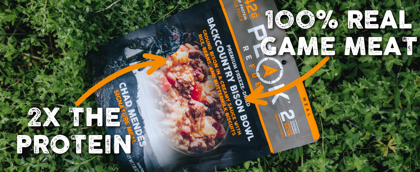 2x the Protein - 100% Real Game Meat