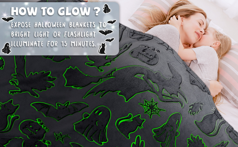 glow in the dark blanket