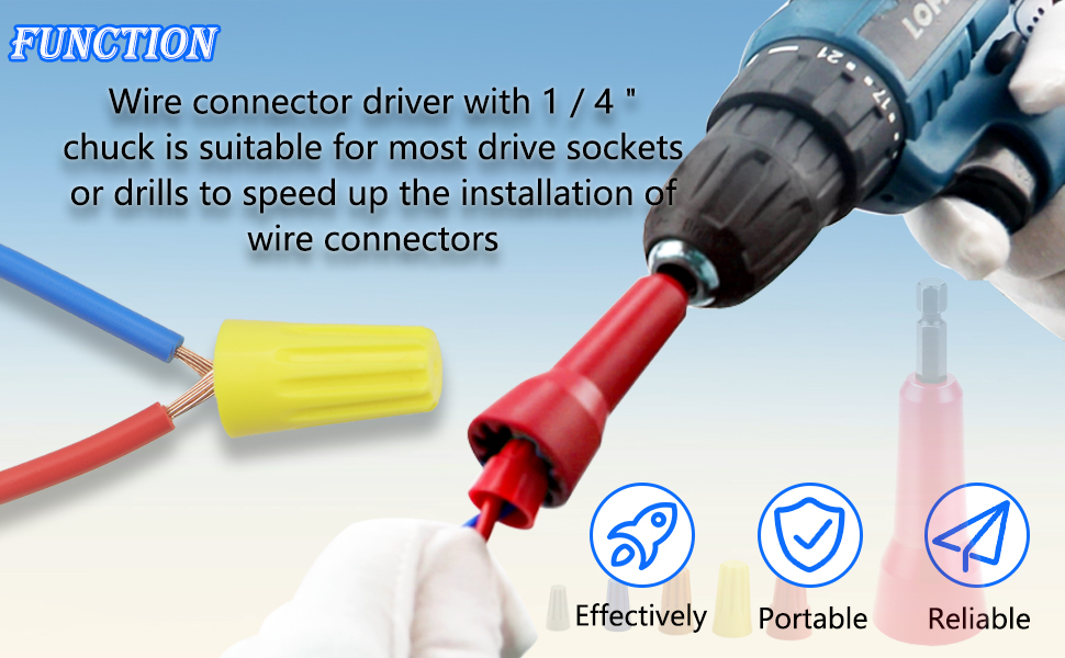 noppe様 Kujunpao Wire Twisting Spinner,Spin-Twist Wire Connector
