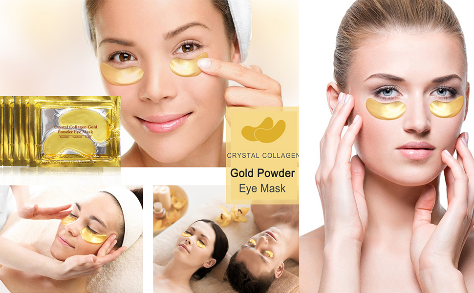 augenpads gegen augenringe