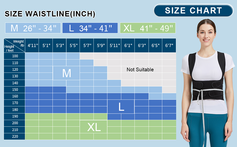 back posture brace for men