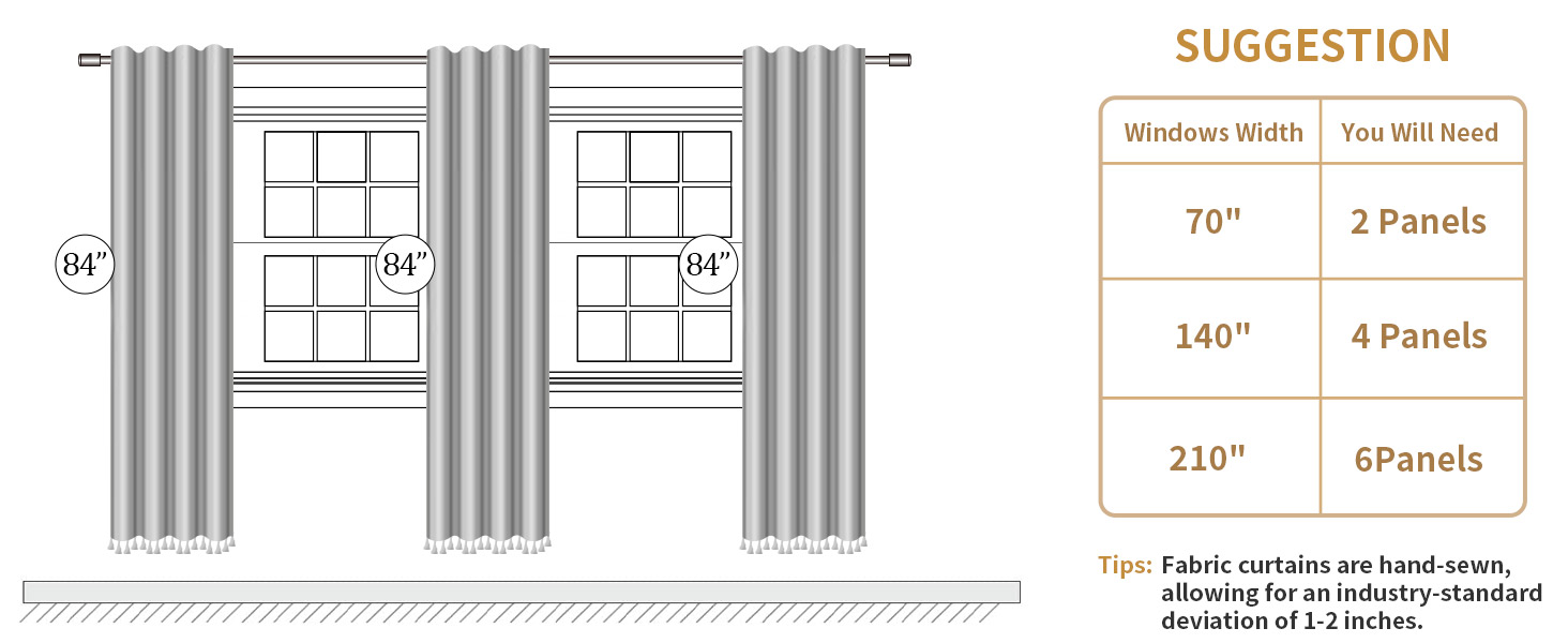boho blackout curtains