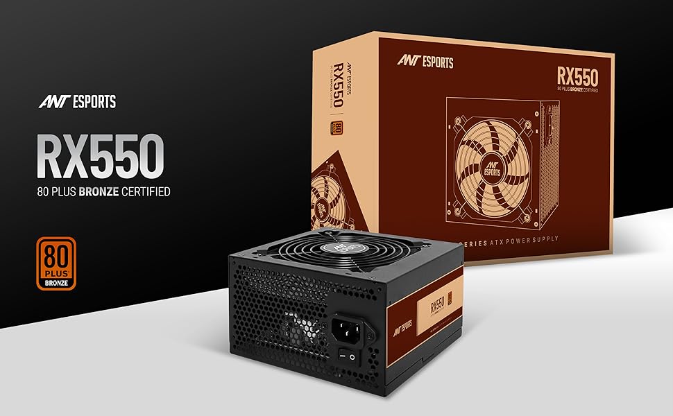 ant esports rx 550 power supply psu 