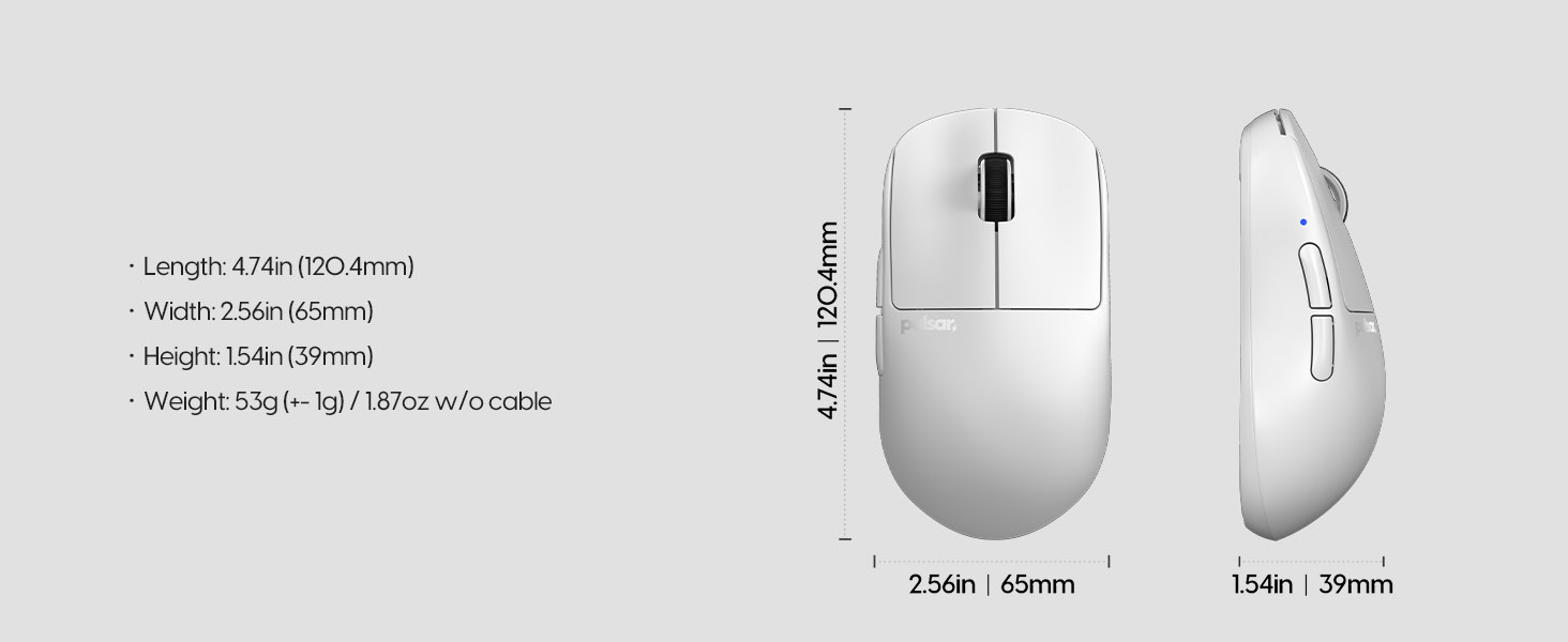 Pulsar X2H v3 White