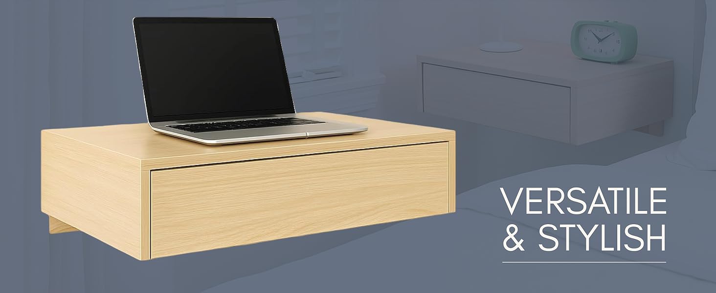floating wall desk