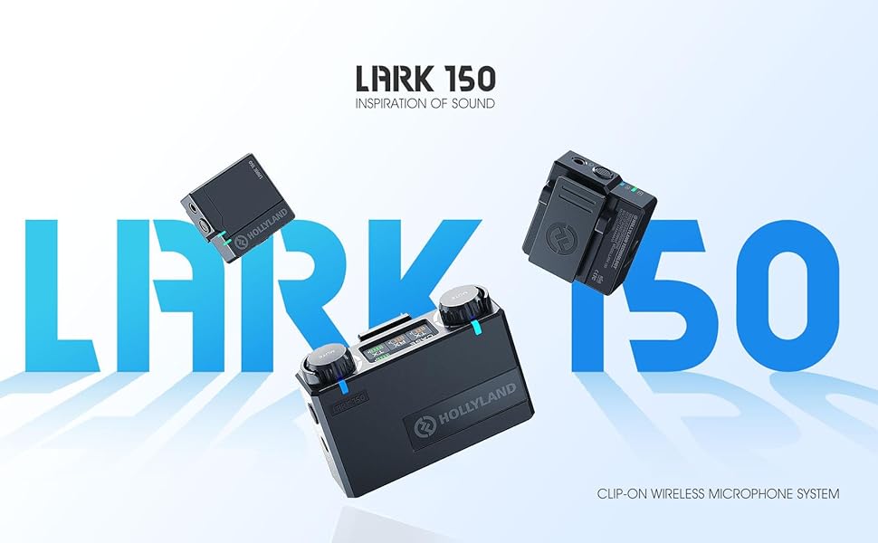 その他 HOLLYLAND LARK150 Hollyland LARK 150 2.4GHz 2-Person Clip-on Wireless