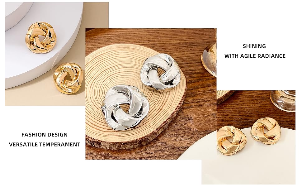 Twisted Knot Earrings