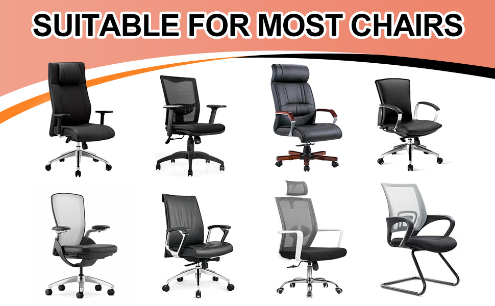 Upgraded Office Chair Arm Pads with Cooling Gel, Ergonomic Memory Foam Armrest Pads for Office