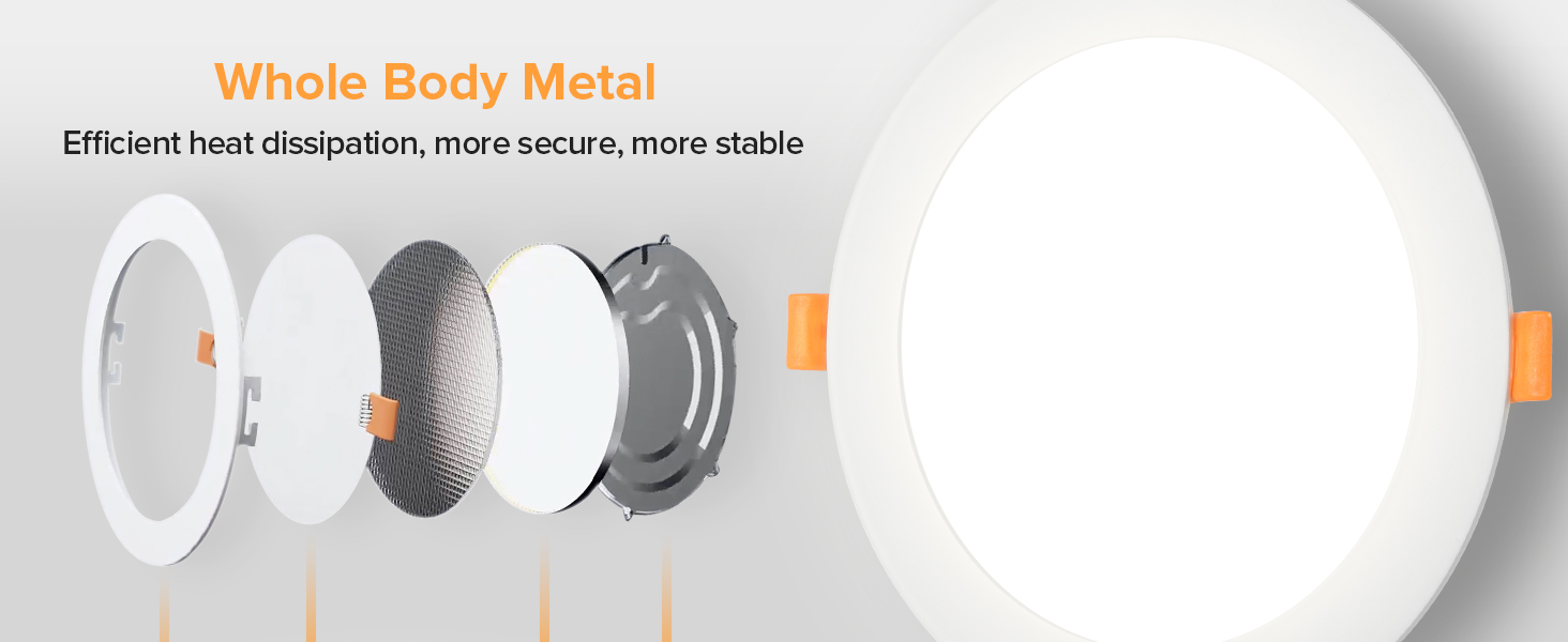 recessed lighting 6 inch