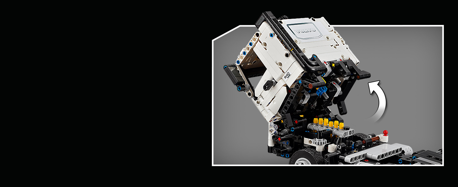 lego technic pelleteuse camion promo