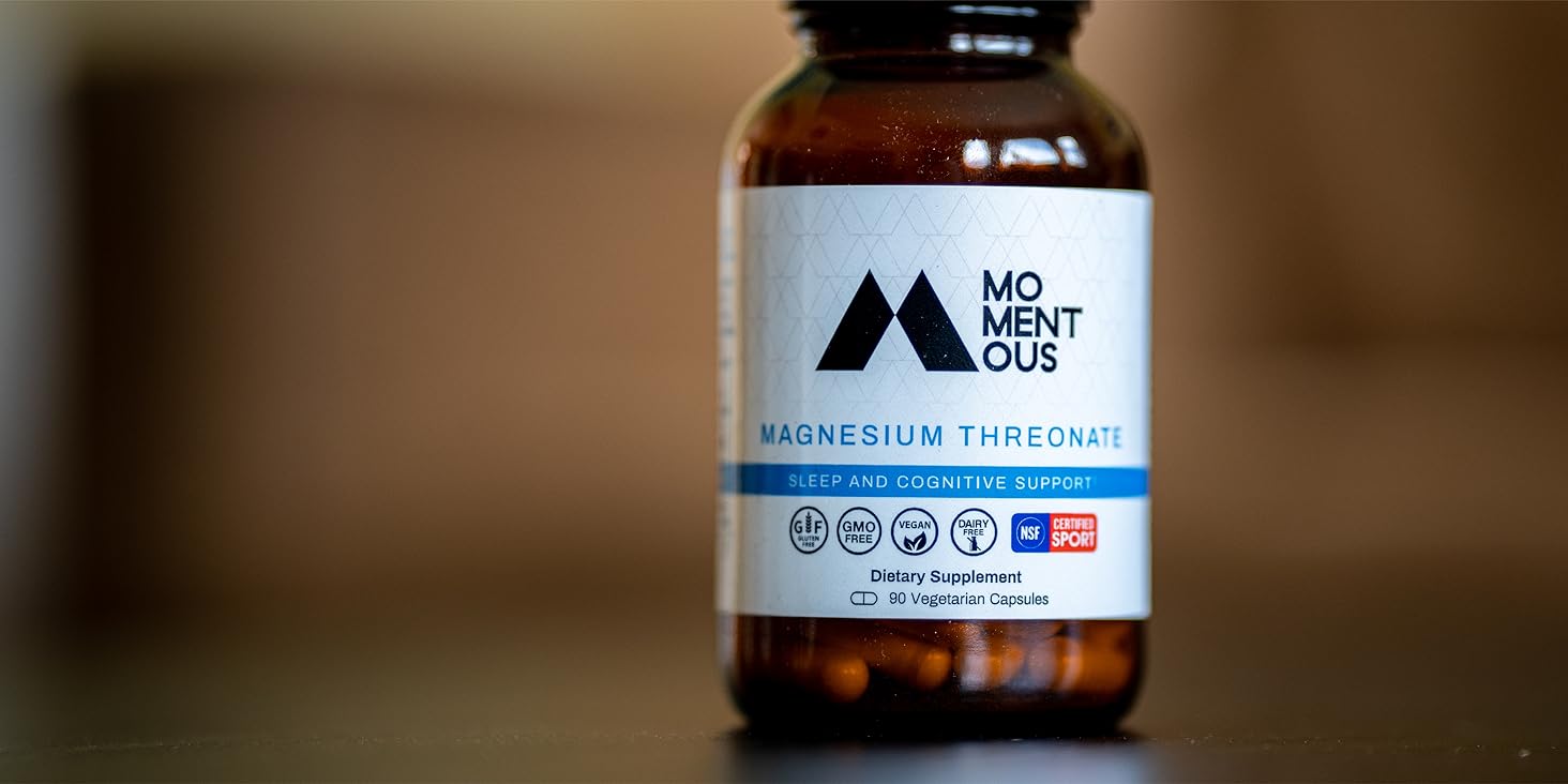 Momentous Huberman Stack Magnesium LThreonate 30 Servings