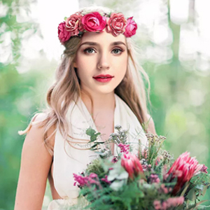 Blumenkrone Stirnband