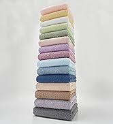 Amazon｜Kosugizen フェイスタオル 徳用カラータオル 10色各1枚入 34